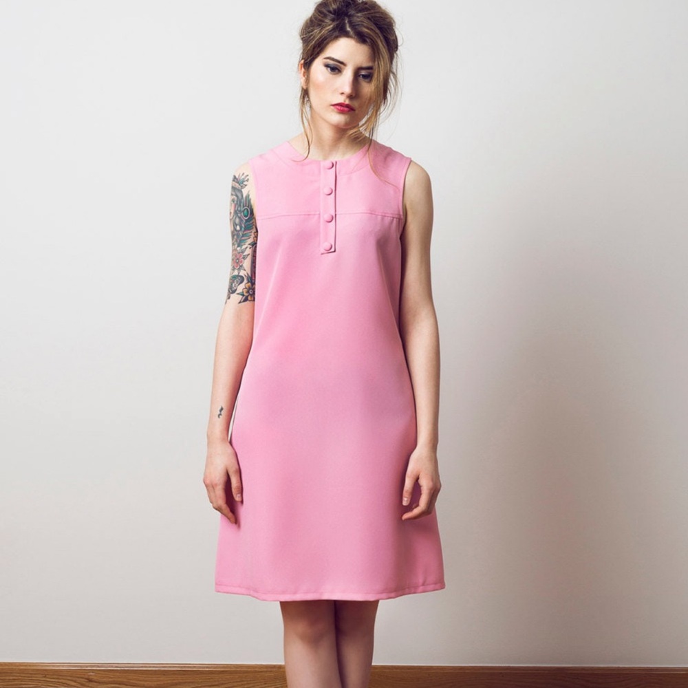 Swinging Chicks Handmade Mod Dress